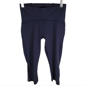 LULULEMON | Train Times crop mesh full-on luxtreme athletic workout leggings